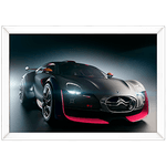 Carro 11 - Quadro com Moldura - Preto, Marrom, Rústica ou Branco