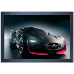 Carro 11 - Quadro com Moldura - Preto, Marrom, Rústica ou Branco