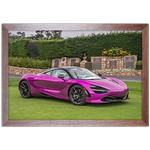 Carro 15 - Quadro com Moldura - Preto, Marrom, Rústica ou Branco