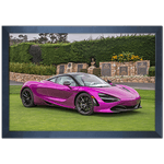 Carro 15 - Quadro com Moldura - Preto, Marrom, Rústica ou Branco