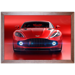 Carro 18 - Quadro com Moldura - Preto, Marrom, Rústica ou Branco