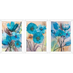 Conjunto 24 - Imagem Preto e Dourado com 3 Quadros - Com Moldura - Preto, Marrom, Rústica ou Branco