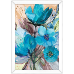 Floral 09 - Quadro com Moldura - Preto, Marrom, Rústica ou Branco