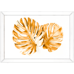 Floral 26 - Quadro com Moldura - Preto, Marrom, Rústico ou Branco