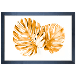 Floral 26 - Quadro com Moldura - Preto, Marrom, Rústico ou Branco