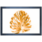 Floral 28 - Quadro com Moldura - Preto, Marrom, Rústico ou Branco