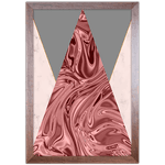 Forma Geométrica 20 - Quadro com Moldura - Preto, Marrom, Rústico ou Branco