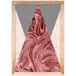 Forma Geométrica 20 - Quadro com Moldura - Preto, Marrom, Rústico ou Branco