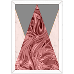 Forma Geométrica 20 - Quadro com Moldura - Preto, Marrom, Rústico ou Branco