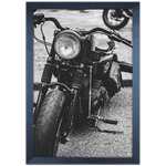 Moto 02 - Quadro com Moldura - Preto, Marrom, Rústico ou Branco