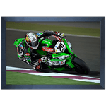 Moto 08 - Quadro com Moldura - Preto, Marrom, Rústico ou Branco