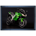 Moto 12 - Quadro com Moldura - Preto, Marrom, Rústico ou Branco