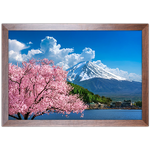 Paisagem 01 - Quadro com Moldura - Preto, Marrom, Rústico ou Branco