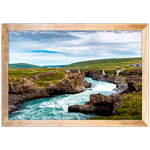 Paisagem 02 - Quadro com Moldura - Preto, Marrom, Rústico ou Branco