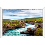 Paisagem 02 - Quadro com Moldura - Preto, Marrom, Rústico ou Branco