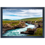 Paisagem 02 - Quadro com Moldura - Preto, Marrom, Rústico ou Branco