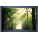 Paisagem 05 - Quadro com Moldura - Preto, Marrom, Rústico ou Branco