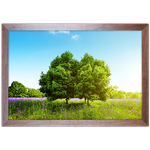 Paisagem 07 - Quadro com Moldura - Preto, Marrom, Rústico ou Branco