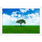 Paisagem 08 - Quadro com Moldura - Preto, Marrom, Rústico ou Branco