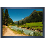 Paisagem 09 - Quadro com Moldura - Preto, Marrom, Rústico ou Branco