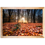 Paisagem 10 - Quadro com Moldura - Preto, Marrom, Rústico ou Branco