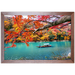 Paisagem 11 - Quadro com Moldura - Preto, Marrom, Rústico ou Branco