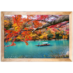 Paisagem 11 - Quadro com Moldura - Preto, Marrom, Rústico ou Branco