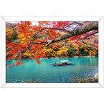 Paisagem 11 - Quadro com Moldura - Preto, Marrom, Rústico ou Branco