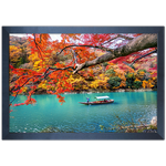 Paisagem 11 - Quadro com Moldura - Preto, Marrom, Rústico ou Branco