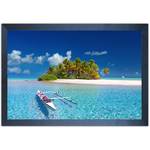 Praia 10 - Quadro com Moldura - Preto, Marrom, Rústico ou Branco