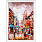 Pintura 01 - Quadro com Moldura - Preto, Marrom, Rústico ou Branco