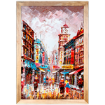 Pintura 01 - Quadro com Moldura - Preto, Marrom, Rústico ou Branco