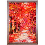 Pintura 02 - Quadro com Moldura - Preto, Marrom, Rústico ou Branco