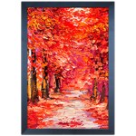 Pintura 02 - Quadro com Moldura - Preto, Marrom, Rústico ou Branco