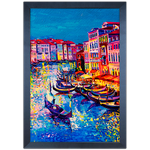 Pintura 03 - Quadro com Moldura - Preto, Marrom, Rústico ou Branco