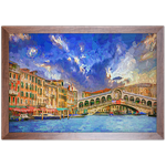 Pintura 06 - Quadro com Moldura - Preto, Marrom, Rústico ou Branco