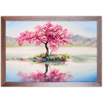 Pintura 07 - Quadro com Moldura - Preto, Marrom, Rústico ou Branco