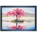 Pintura 07 - Quadro com Moldura - Preto, Marrom, Rústico ou Branco