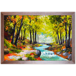 Pintura 08 - Quadro com Moldura - Preto, Marrom, Rústico ou Branco