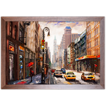 Pintura 10 - Quadro com Moldura - Preto, Marrom, Rústico ou Branco