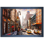 Pintura 10 - Quadro com Moldura - Preto, Marrom, Rústico ou Branco