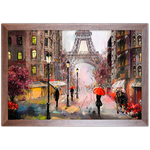 Pintura 11 - Quadro com Moldura - Preto, Marrom, Rústico ou Branco