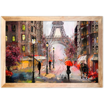 Pintura 11 - Quadro com Moldura - Preto, Marrom, Rústico ou Branco