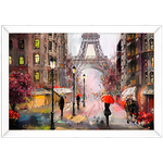 Pintura 11 - Quadro com Moldura - Preto, Marrom, Rústico ou Branco