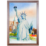 Pintura 12 - Quadro com Moldura - Preto, Marrom, Rústico ou Branco