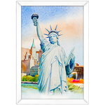 Pintura 12 - Quadro com Moldura - Preto, Marrom, Rústico ou Branco