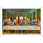 Religioso 02 - Quadro com Moldura - Preto, Marrom, Rústico ou Branco