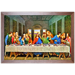 Religioso 02 - Quadro com Moldura - Preto, Marrom, Rústico ou Branco