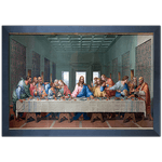 Religioso 03 - Quadro com Moldura - Preto, Marrom, Rústico ou Branco