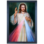 Religioso 11 - Quadro com Moldura - Preto, Marrom, Rústico ou Branco